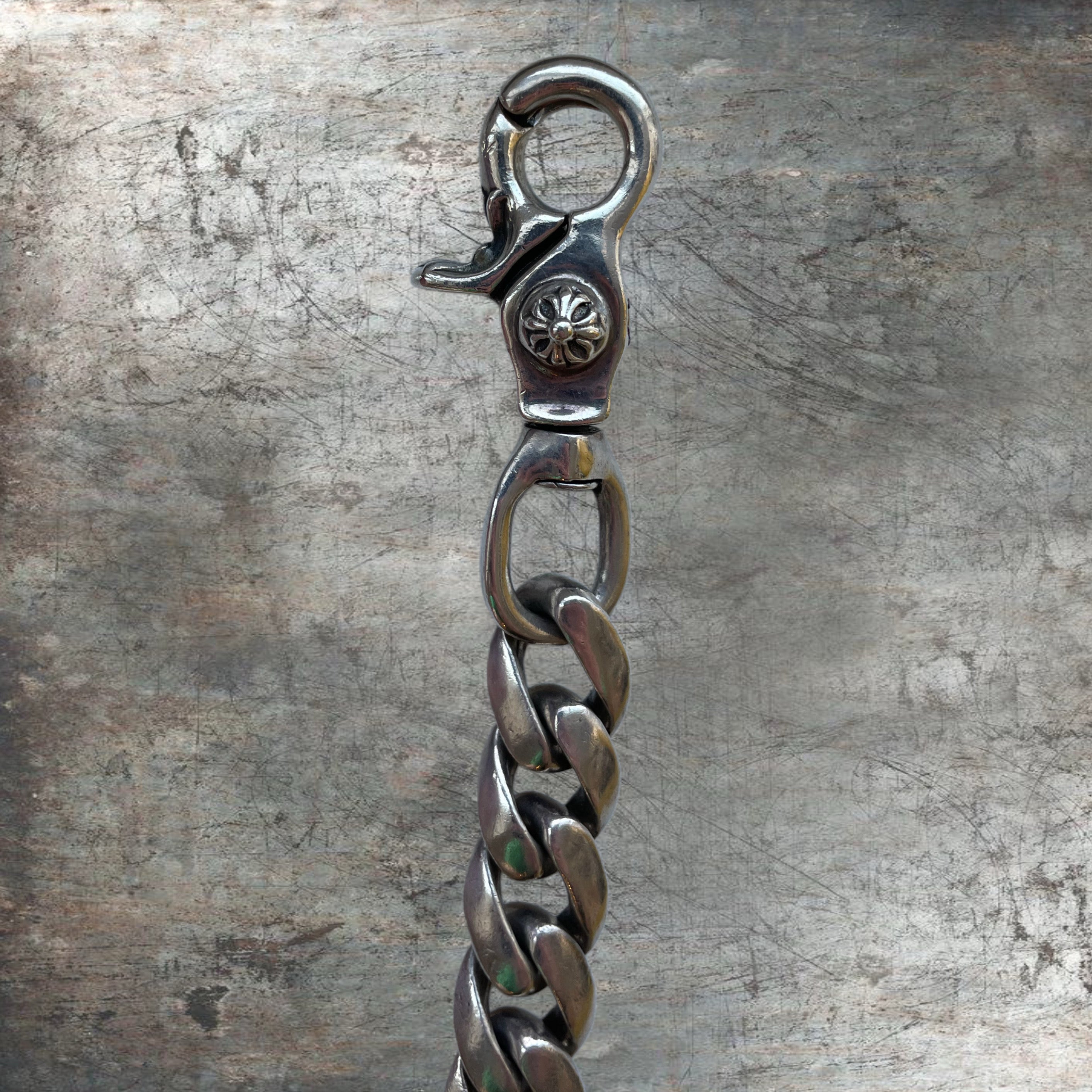 Chrome Hearts Long Classic Keychain .925 Silver