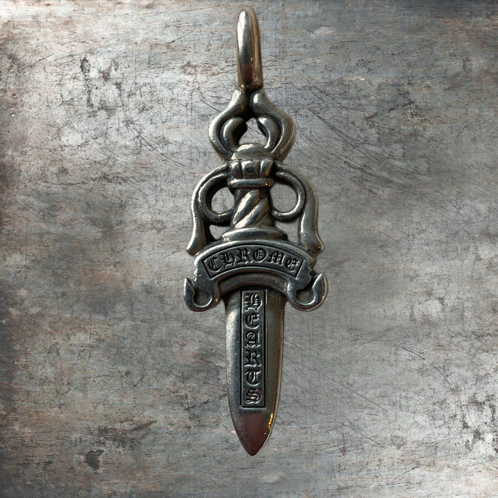 Chrome Hearts Double Dagger Pendant .925 Silver