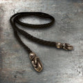 Chrome Hearts x The Rolling Stones Braided Rope Necklace 925 Silver 37in