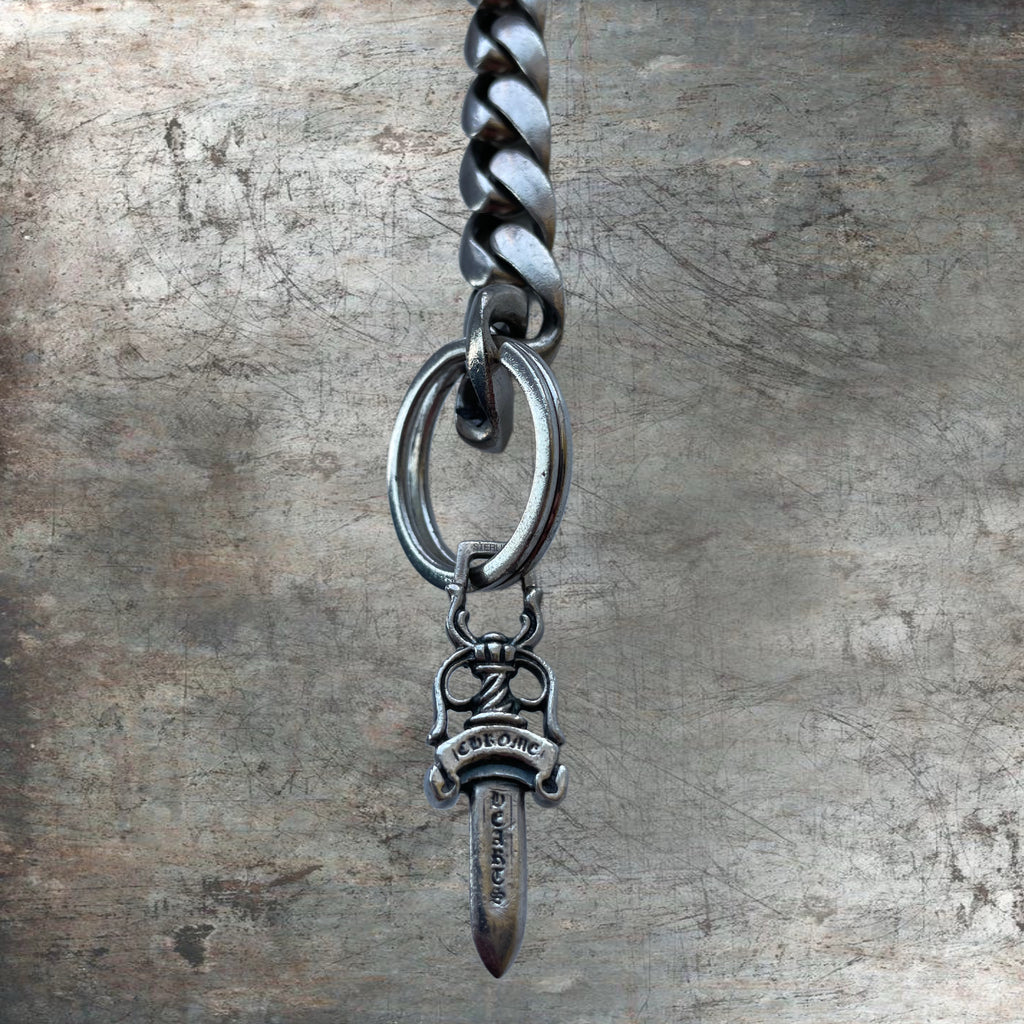 Chrome Hearts Long Classic Keychain .925 Silver