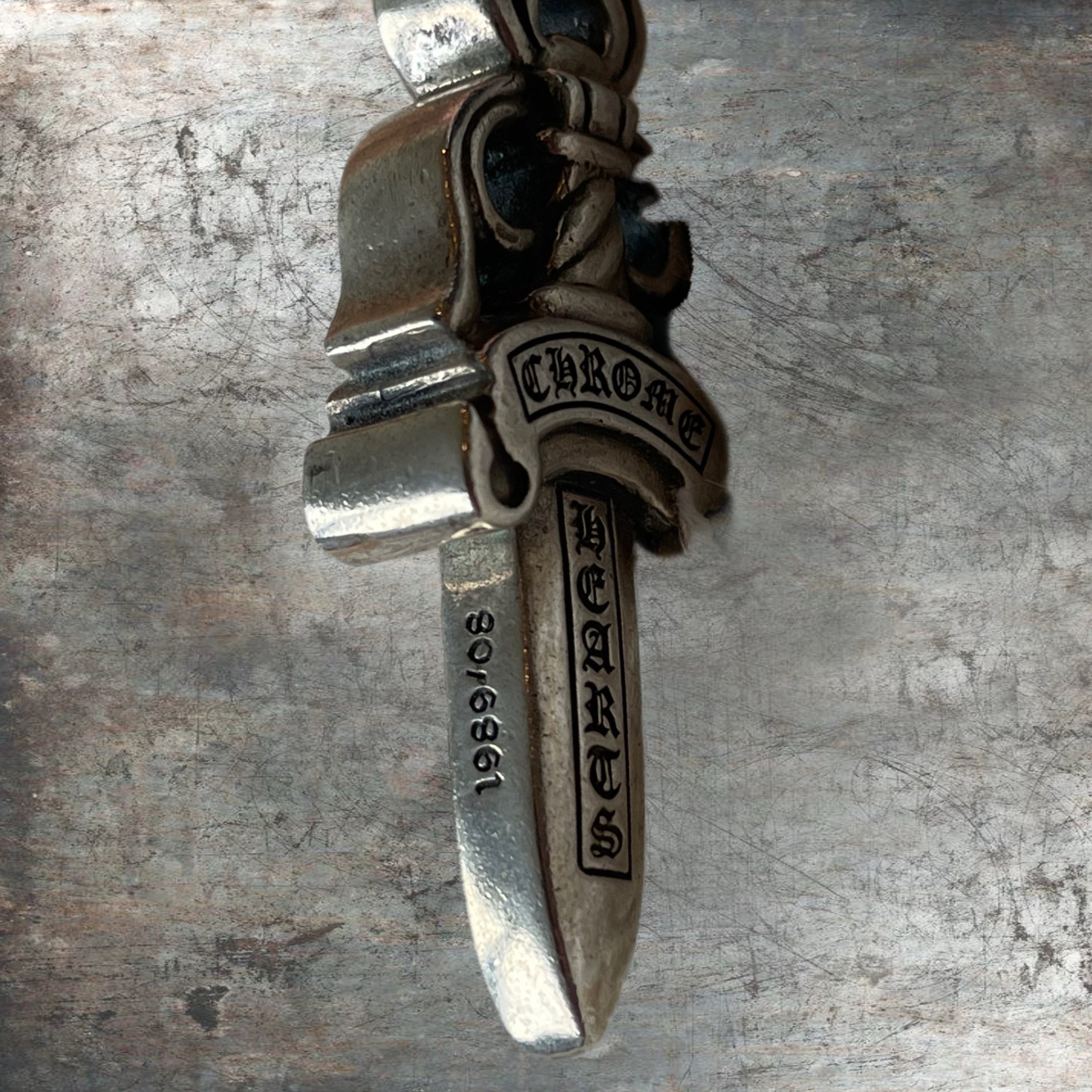 Chrome Hearts Double Dagger Pendant .925 Silver