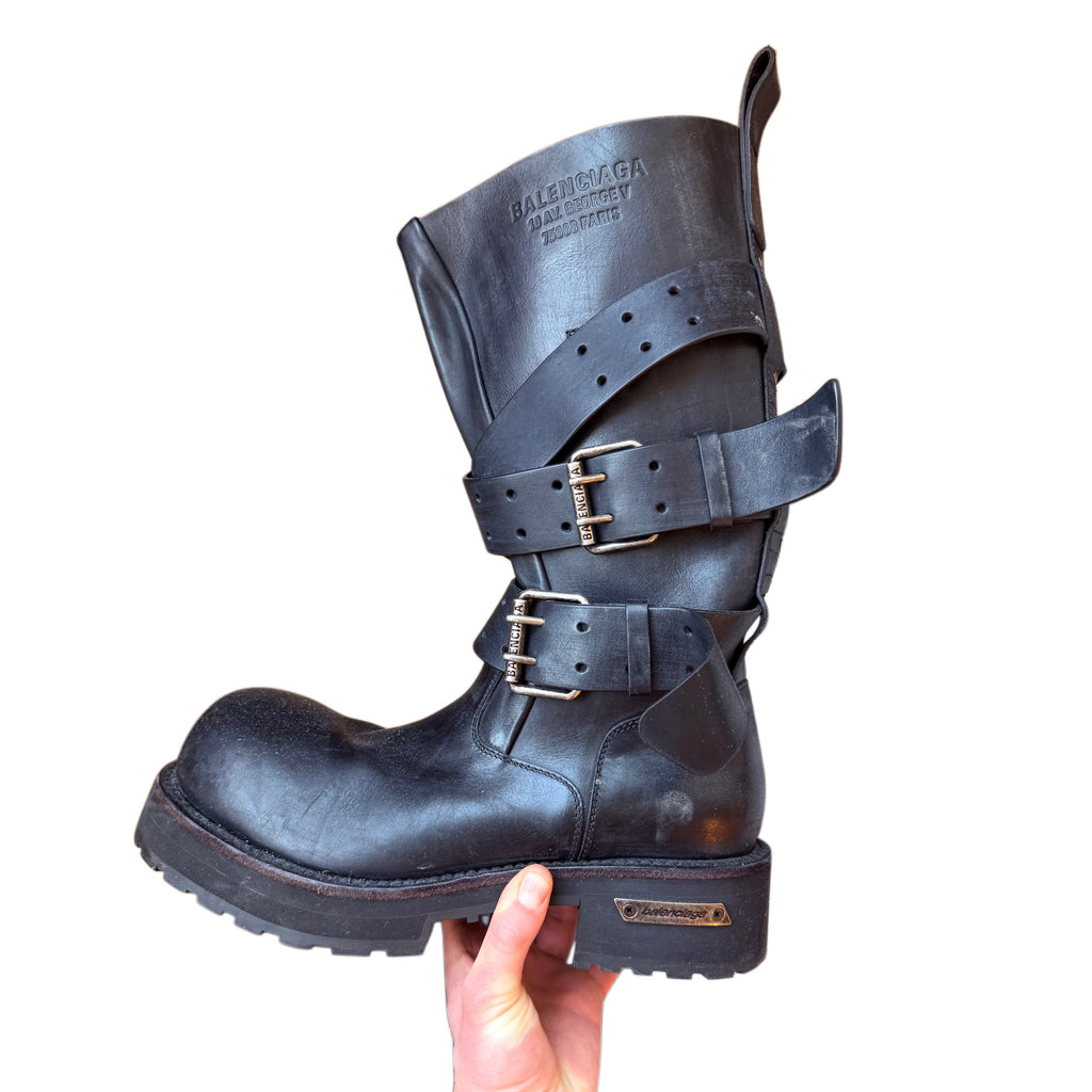 Balenciaga venom high boot