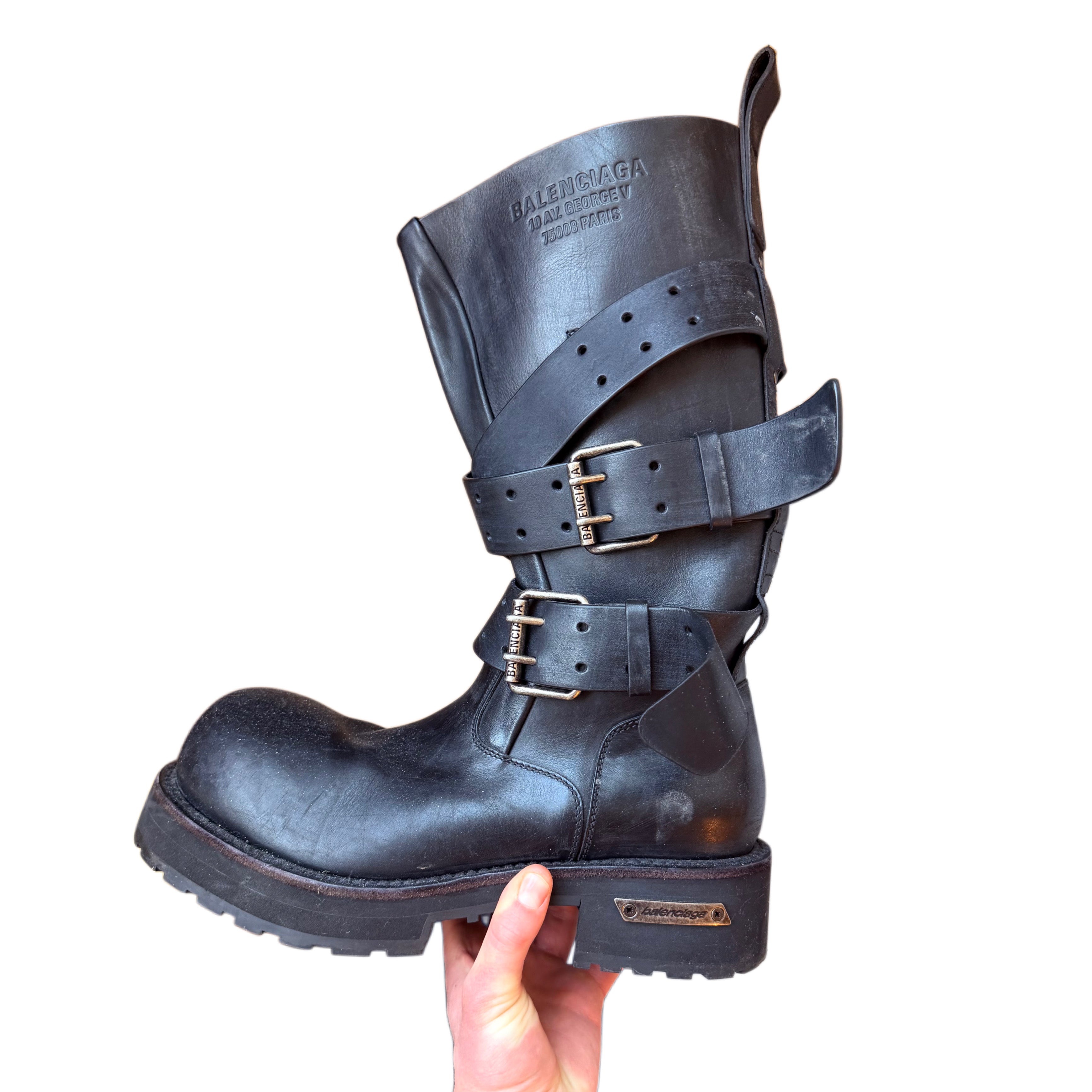 Balenciaga venom high boot