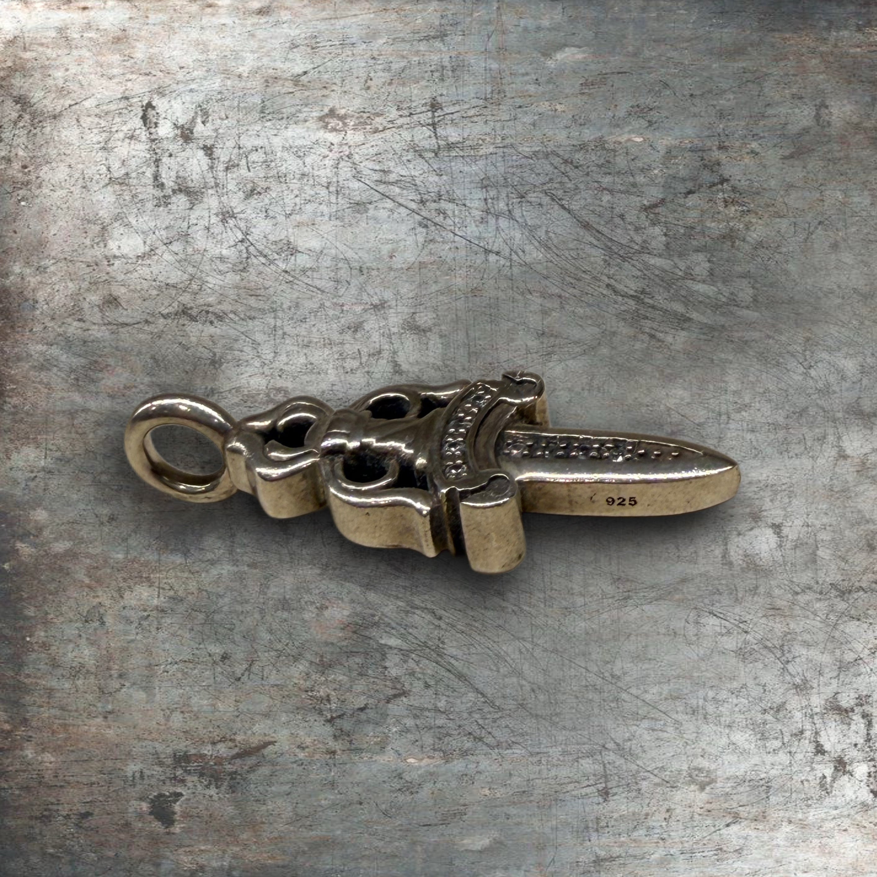 Chrome Hearts Double Dagger Pendant .925 Silver