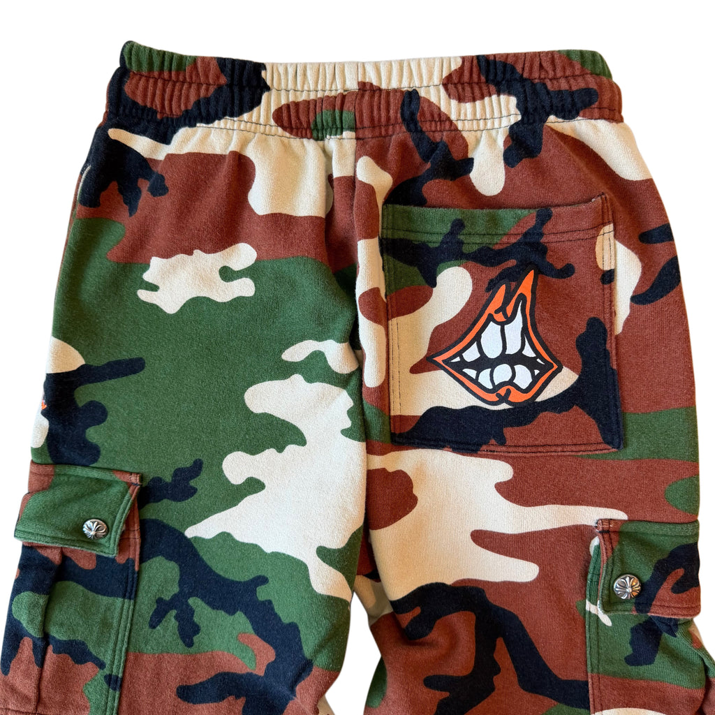 Chrome Hearts Matty Boy Caution Sweatpants Camo
