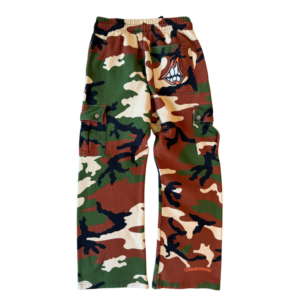 Chrome Hearts Matty Boy Caution Sweatpants Camo