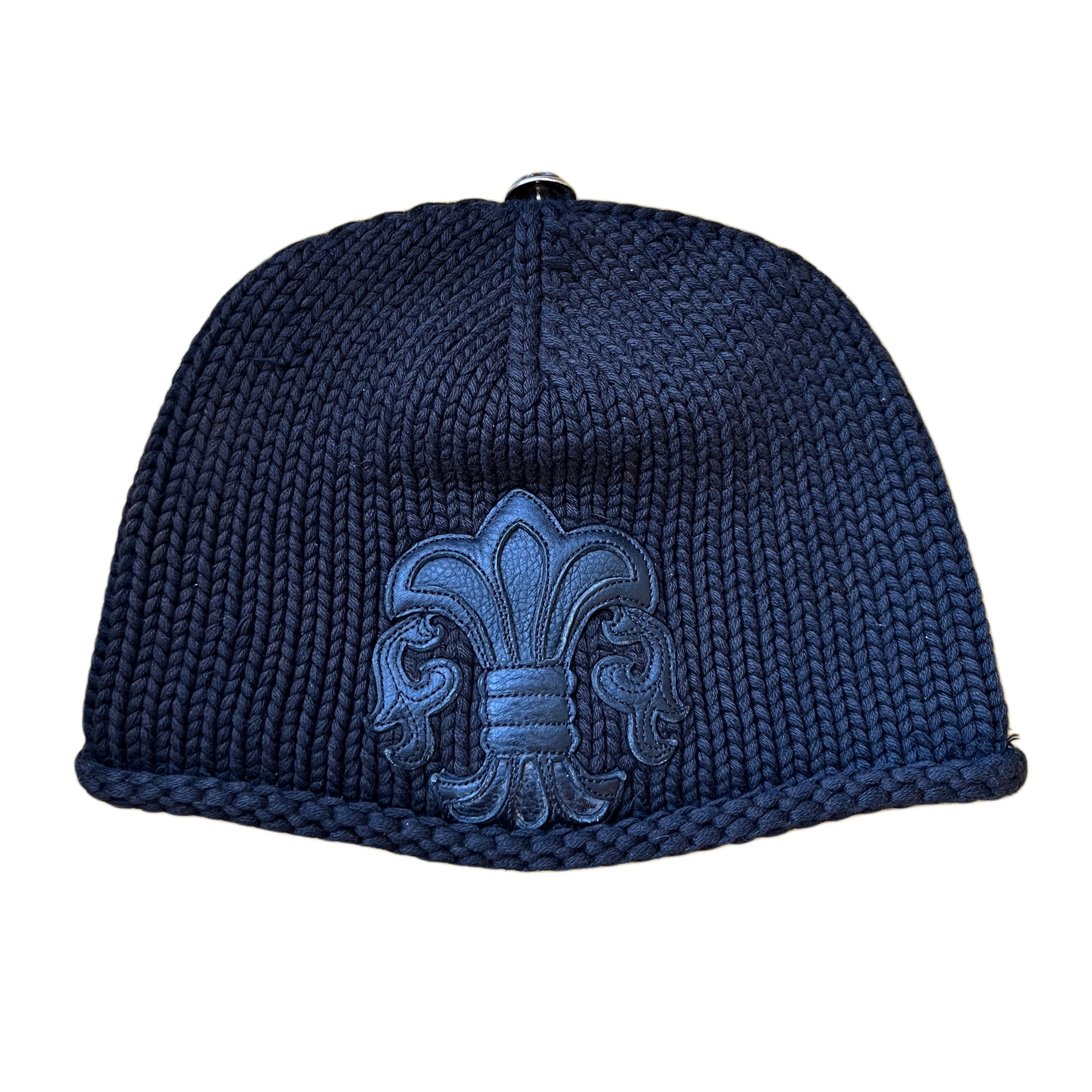 Chrome Hearts Vintage Fleur-De-Lis Patch Beanie