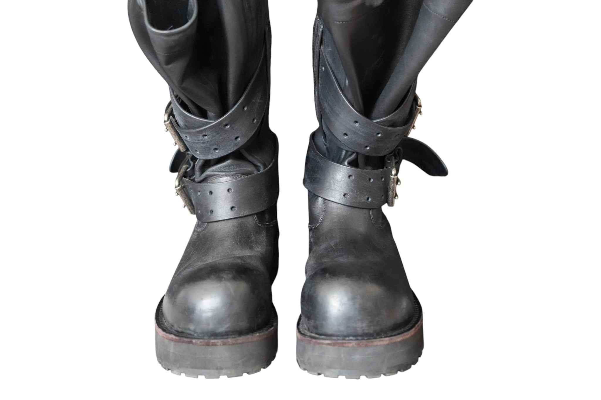 Balenciaga Venom High Boots Black