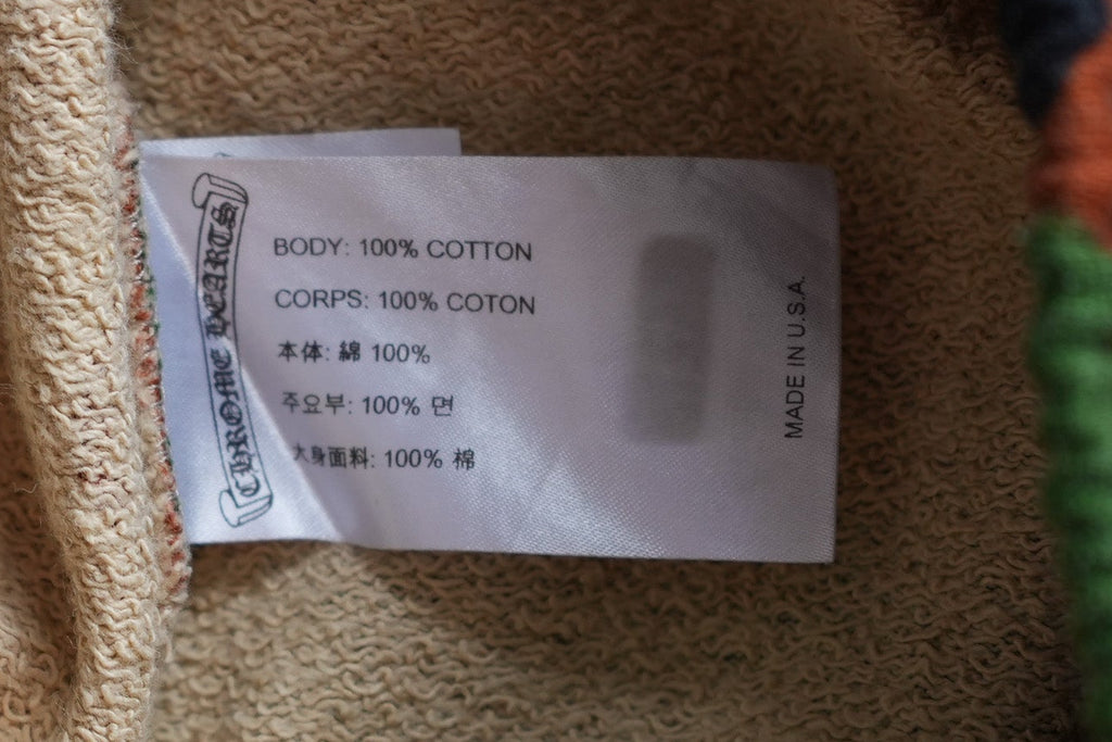 Chrome Hearts Matty Boy Caution Camo Cargo Sweatpants
