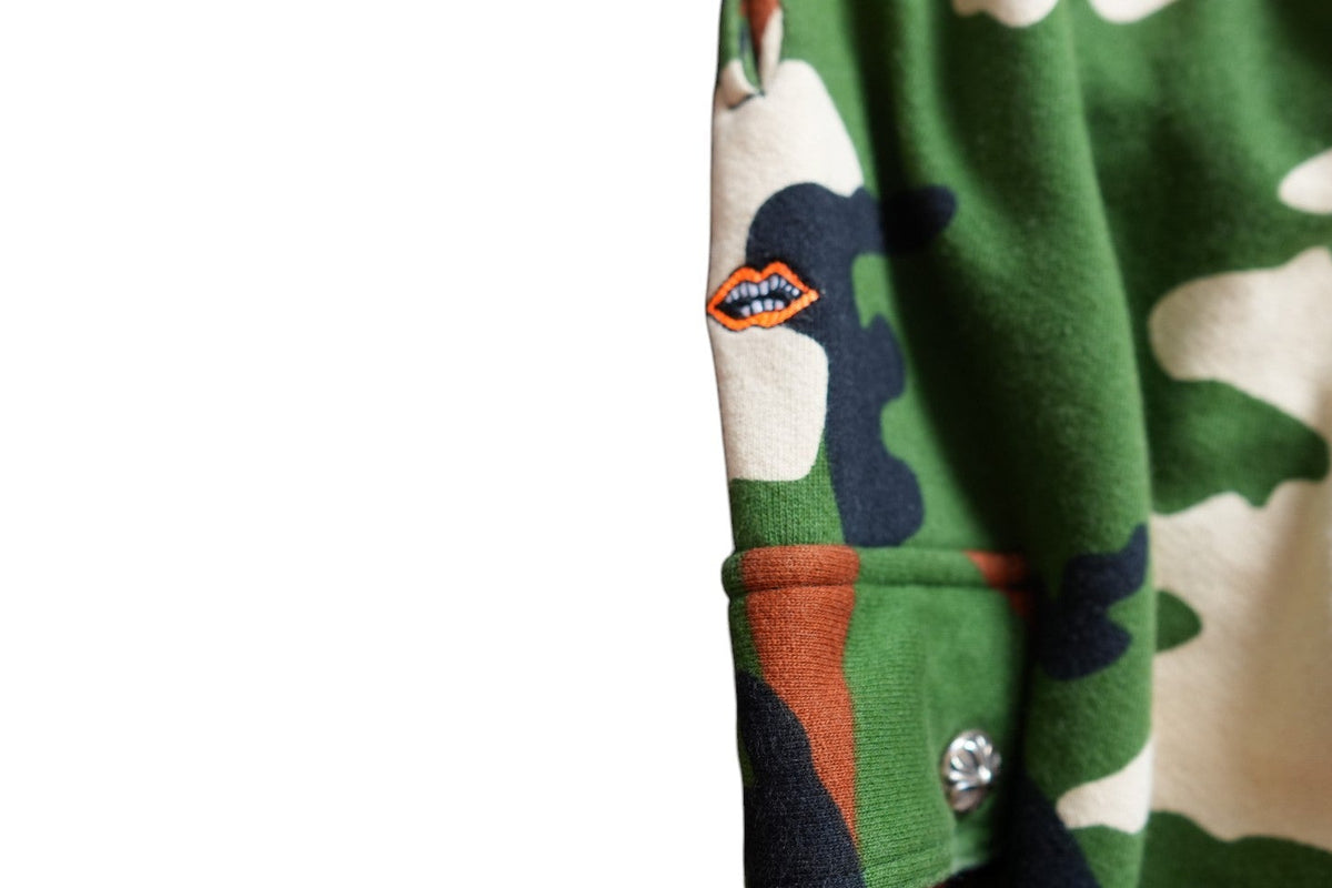 Chrome Hearts Matty Boy Caution Camo Cargo Sweatpants