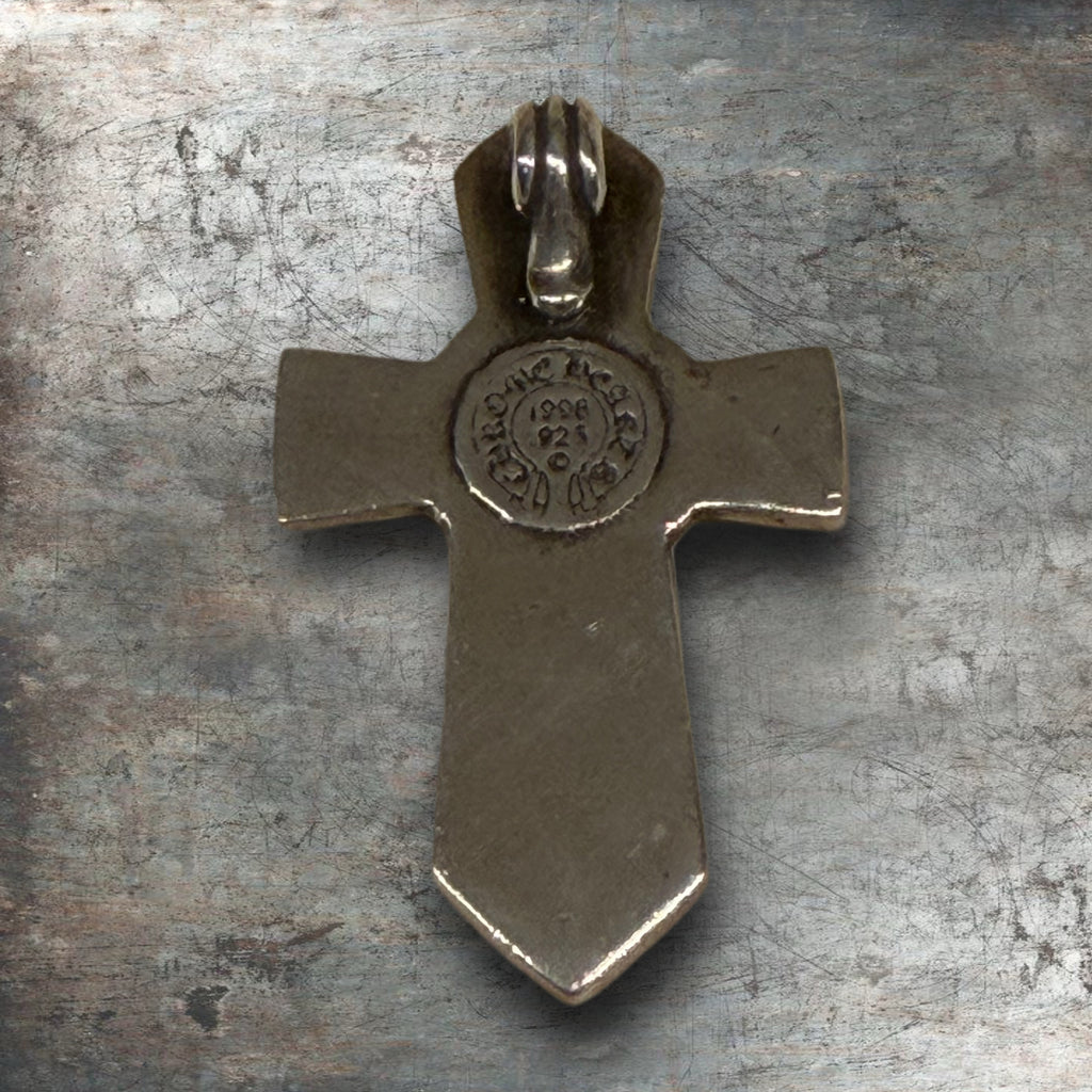 Chrome Hearts Vulcan Cross Pendant 925 Silver (1998)