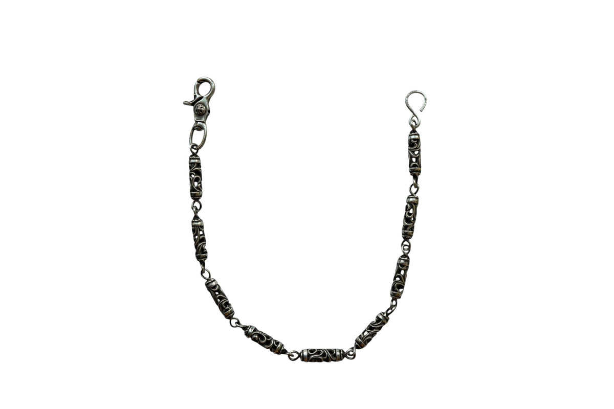 Chrome Hearts Nine Link Celtic Roller One Clip Wallet Chain