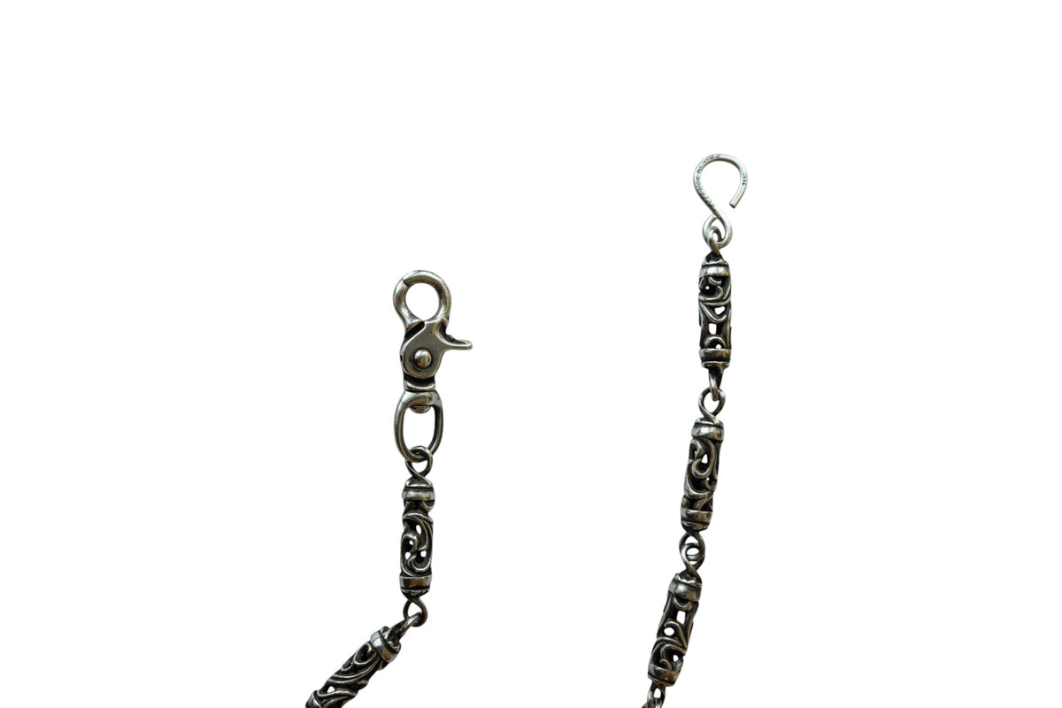 Chrome Hearts Nine Link Celtic Roller One Clip Wallet Chain