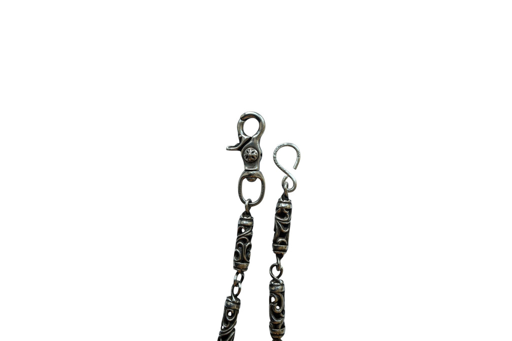 Chrome Hearts Nine Link Celtic Roller One Clip Wallet Chain