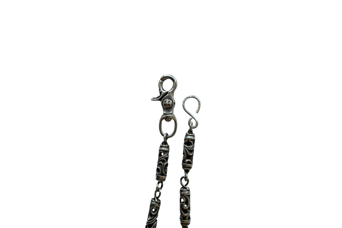 Chrome Hearts Nine Link Celtic Roller One Clip Wallet Chain