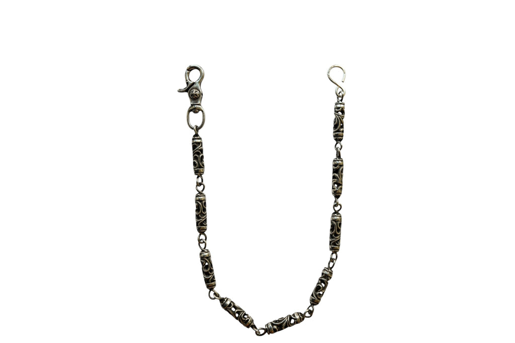 Chrome Hearts Nine Link Celtic Roller One Clip Wallet Chain