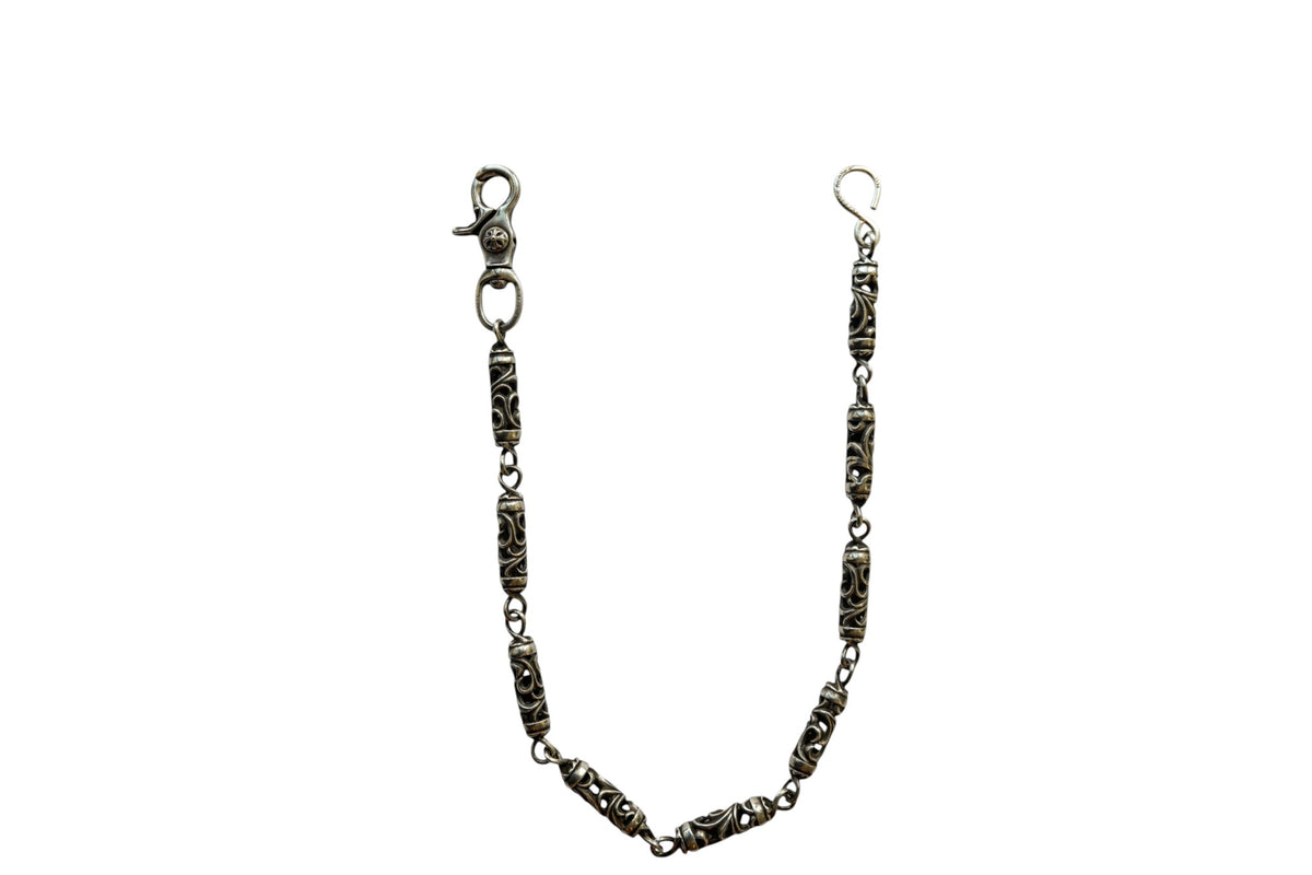 Chrome Hearts Nine Link Celtic Roller One Clip Wallet Chain