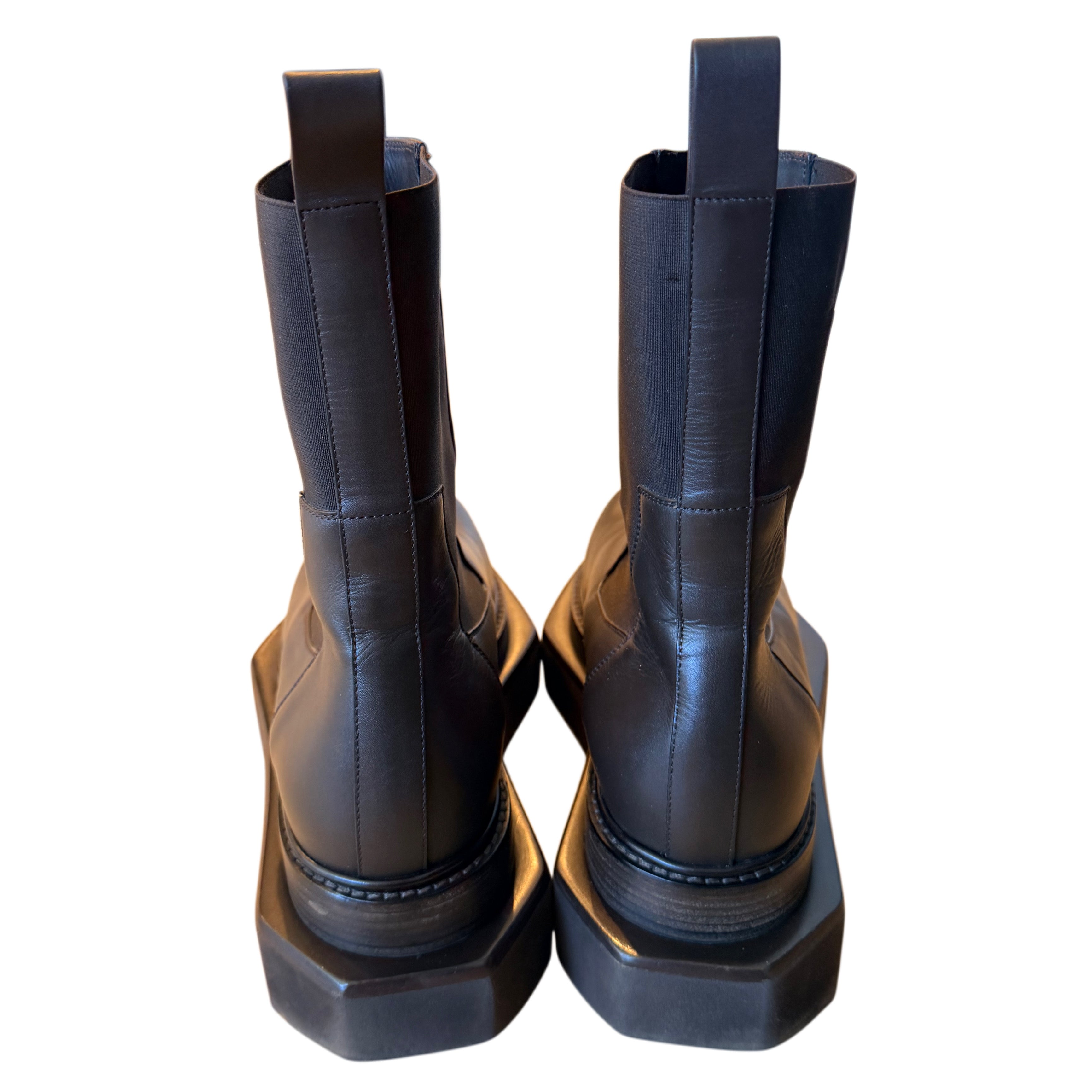 Rick owens Brown Beetle Turbo Cyclops Boots