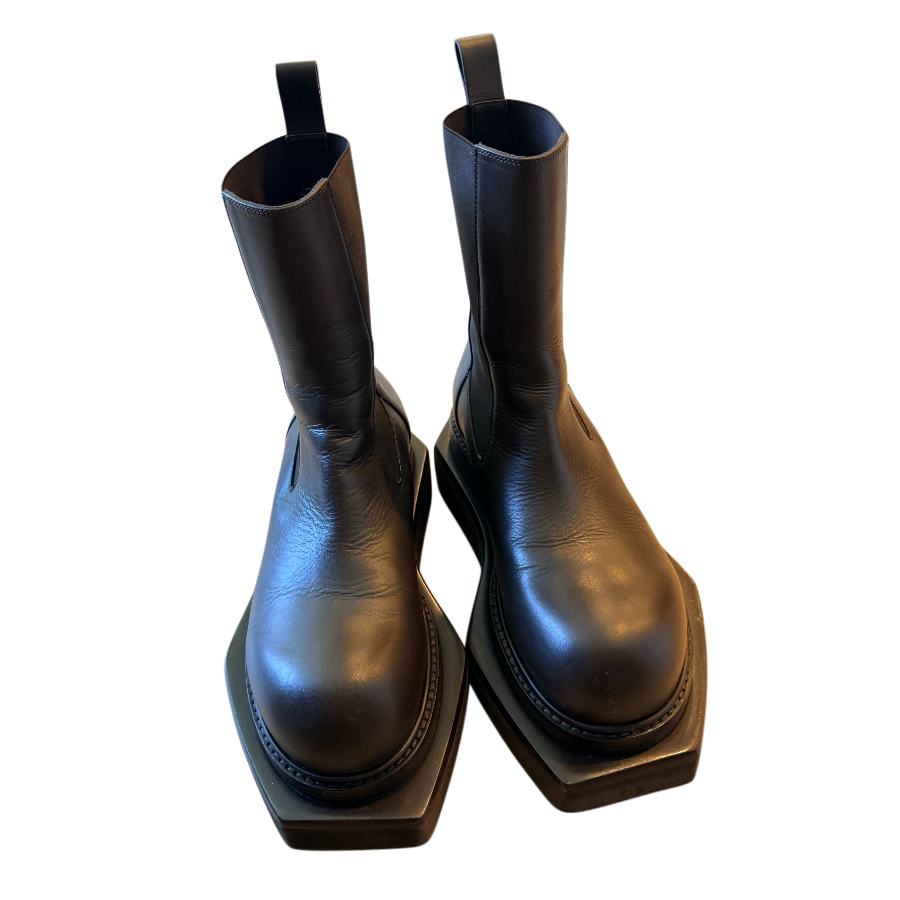 Rick owens Brown Beetle Turbo Cyclops Boots
