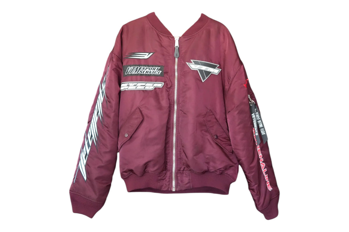 Vetements AW18 Reversible Racing Bomber Jacket