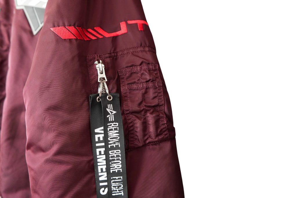Vetements AW18 Reversible Racing Bomber Jacket