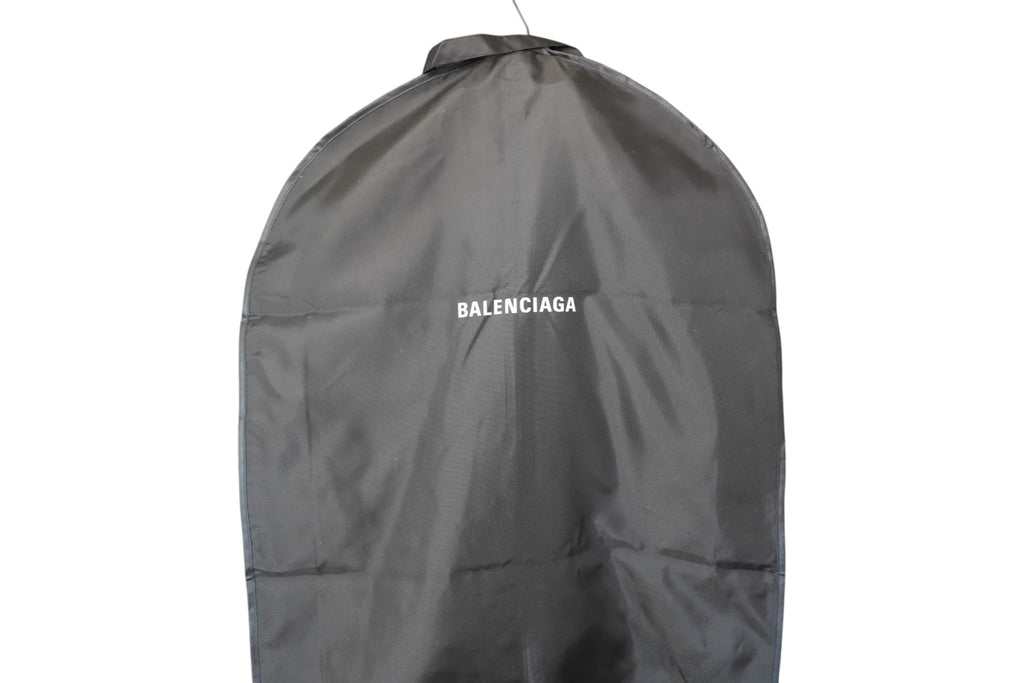 Balenciaga Laminated Bullskin Leather Biker Jacket